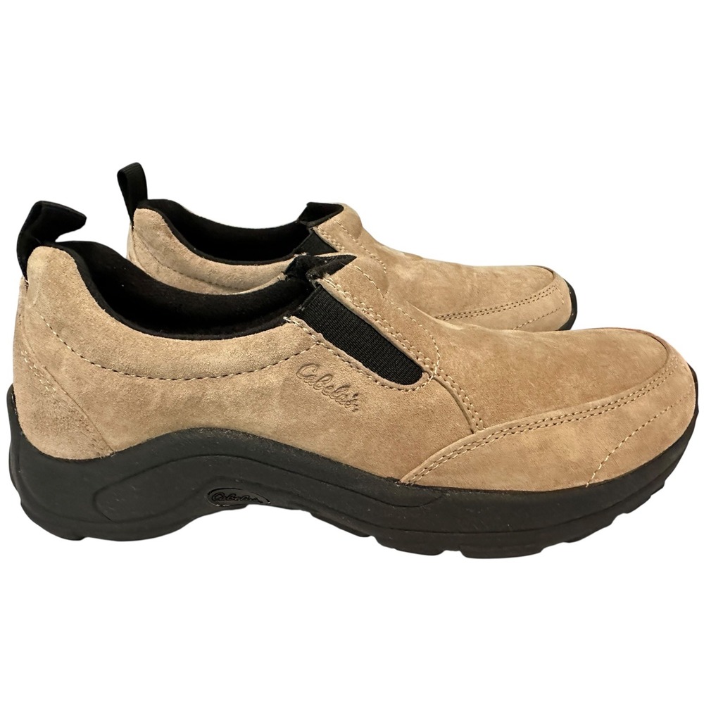 Cabela's‎ Women's Suede Leather Slip On Loafers Comfort Casual Shoes